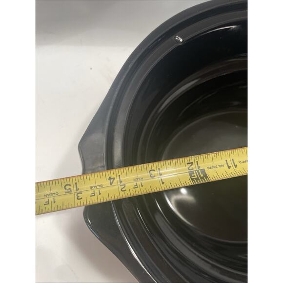 Chinese Porcelain Jingdezhen Black Glaze Flower Pots 14.56'' - Picture 6 of 8